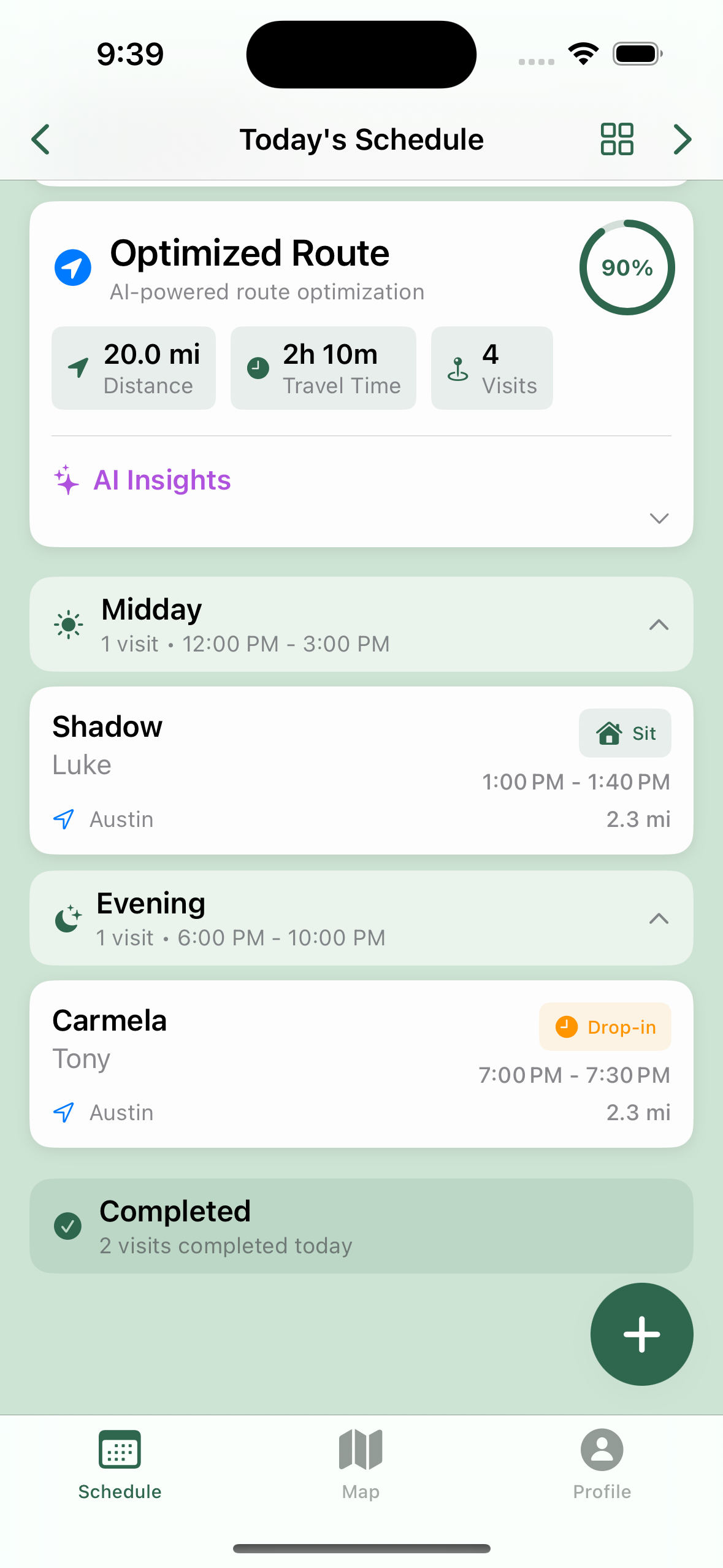 Martina App Screenshot